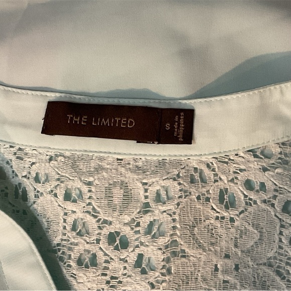 THE LIMITED MINT GREEN SIZE SMALL WOMENS BUTTON DOWN BLOUSE GENTLY WORN - Picture 3 of 3